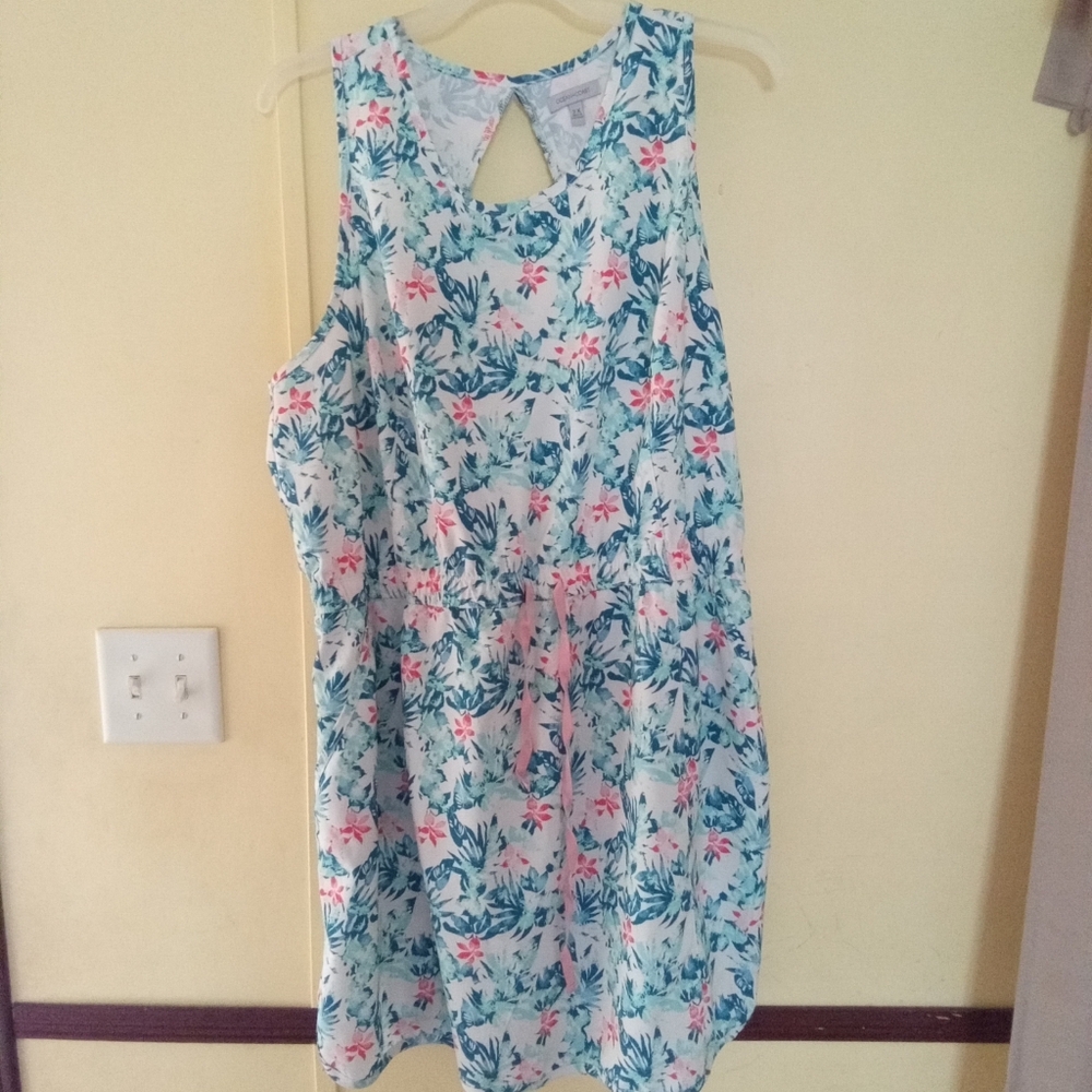 Ocean+Coast Women's Beachy Drawstring Waist Dress With Pockets